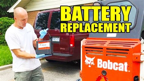 bobcat skid steer batteries|bobcat skid steer battery replacement.